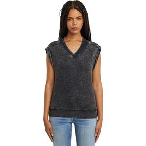 G-STAR - Mouwloos Sweater - Groen - 100% Biologisch Katoen