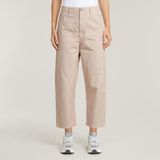 G-Star - Pilot Cropped Pants - Driekwartbroek - Zwart - Katoen