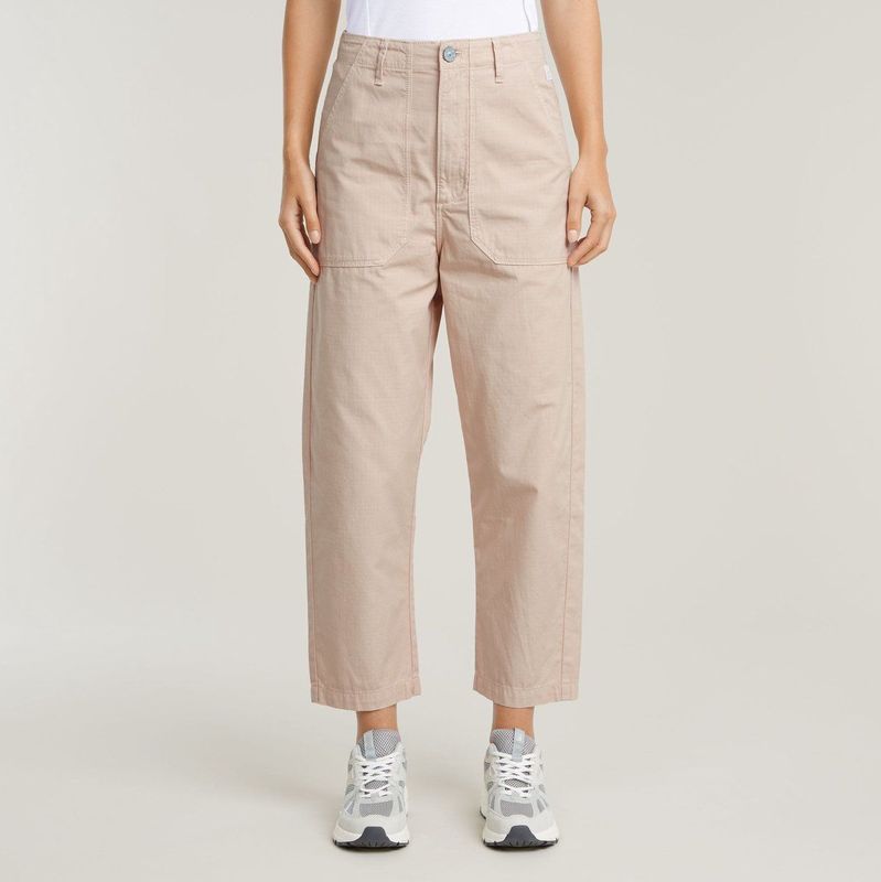 G-Star - Pilot Cropped Pants - Driekwartbroek - Zwart - Katoen