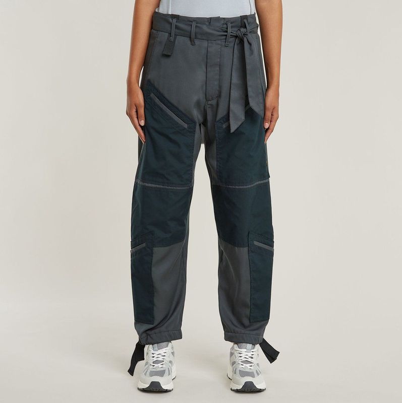 Cargo Broek - Tone on Tone - Groen - 100% TENCEL™ Lyocell - 100% LENZING™ ECOVERO™ Viscose