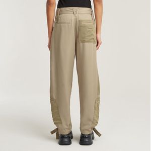 Cargobroek - Bruin - Katoen - Recht Model - Verstelbare Zoom