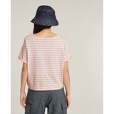 T-shirt - Striped Knot - Ronde Hals - Korte Mouwen - Lichtgewicht - 100% Biologisch Katoen