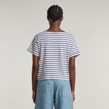 G-Star - Gestreept Knot T-shirt - Korte Mouwen