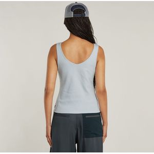 G-star - Asymmetrische Zip Slim - Mouwloos T-shirt