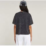 T-shirt - Ronde Hals - Jersey - Gevoerde Zoom/Rand - Kwartmouw