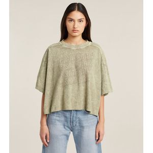 G-Star - D26243-C756-H366 T-shirt - Beige - Biologisch Katoen - Korte Mouwen