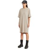 G-STAR - Overdyed Saddle Sleeve - T-shirt Jurk - Beige - Dames