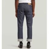 Mosa - Straight Selvedge Jeans - Donkerblauw - Heren