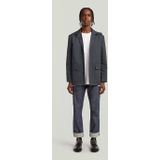 Mosa - Straight Selvedge Jeans - Donkerblauw - Heren