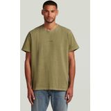 G-star - Overdyed Center Chest - T-shirt - Korte Mouwen