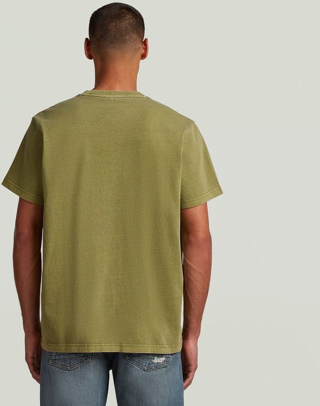 G-star - Overdyed Center Chest - T-shirt - Korte Mouwen