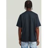 G-star - Logo Loose Fit Boxy T-shirt - Zwart - Katoen