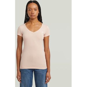 G-Star - Base - T-shirt - Zwart - Korte Mouwen - V-hals