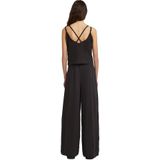 Spaghetti Strap Loose - Jumpsuit - Zwart - Dames