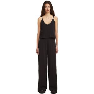 Spaghetti Strap Loose - Jumpsuit - Zwart - Dames