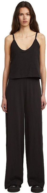 Spaghetti Strap Loose - Jumpsuit - Zwart - Dames