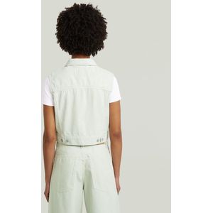 Shrunken - Vest - Groen - Dames