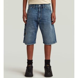 G-STAR - Bam Utility - Korte Broek - Midden Blauw - Relaxed Fit