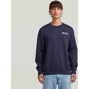 Old Skool - Sweater - Donkerblauw - Heren