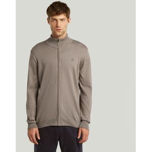 Core - Zip Through - Gebreide Trui - Beige - Heren