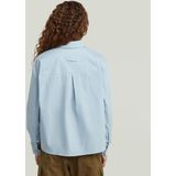 One - Pocket Regular Shirt - Lichtblauw - Dames