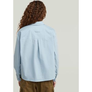 One - Pocket Regular Shirt - Lichtblauw - Dames
