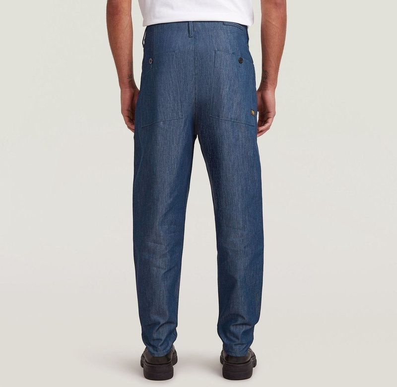 G-Star - Geplooide Relaxed Tapered Chino Broek