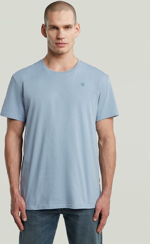 G-STAR - Base-S - T-shirt - Lichtblauw - Heren