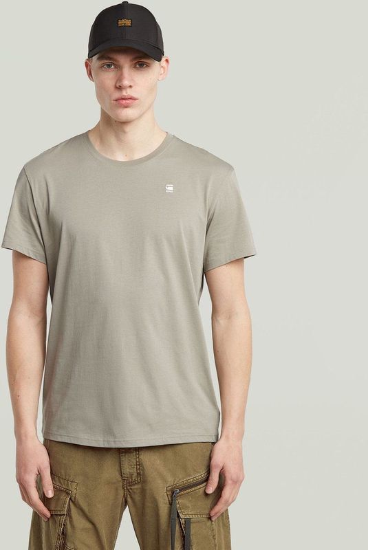 G-STAR - Base-S - T-shirt - Beige - Heren