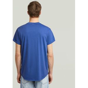 Lash - T-shirt - Midden Blauw - Heren