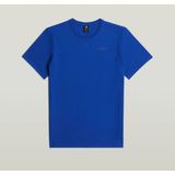 Slim Base - T-shirt - Midden Blauw - Heren