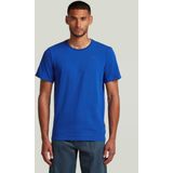 Slim Base - T-shirt - Midden Blauw - Heren