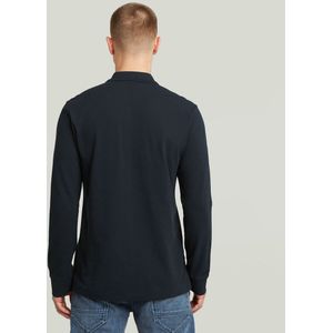 G-star - Dunda Slim Fit - Poloshirt - Lange Mouw - Biologisch Katoen