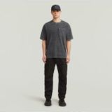 Washed Pocket T-shirt - Zwart - Heren - Oversized Fit - 100% Biologisch Katoen