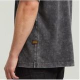 Washed Pocket T-shirt - Zwart - Heren - Oversized Fit - 100% Biologisch Katoen