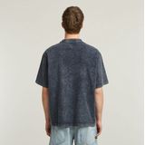 Washed Pocket T-shirt - Donkerblauw - Heren