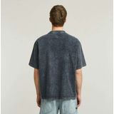 Washed Pocket T-shirt - Donkerblauw - Heren