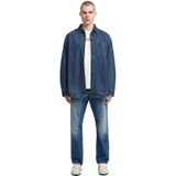 G-Star Raw - T-shirt - Puur Gewaxt Katoen - Recht Model - Ronde Hals