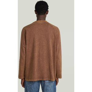 Washed Boxy T-shirt - Zwart - Heren