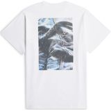 T-shirt - Anders - Back Photo Print Loose - Heren - Korte Mouwen - 100% Biologisch Katoen