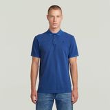 G-STAR - Dunda - Poloshirt - Blauw - Katoen - Slanke Pasvorm
