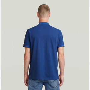 G-STAR - Dunda - Poloshirt - Blauw - Katoen - Slanke Pasvorm