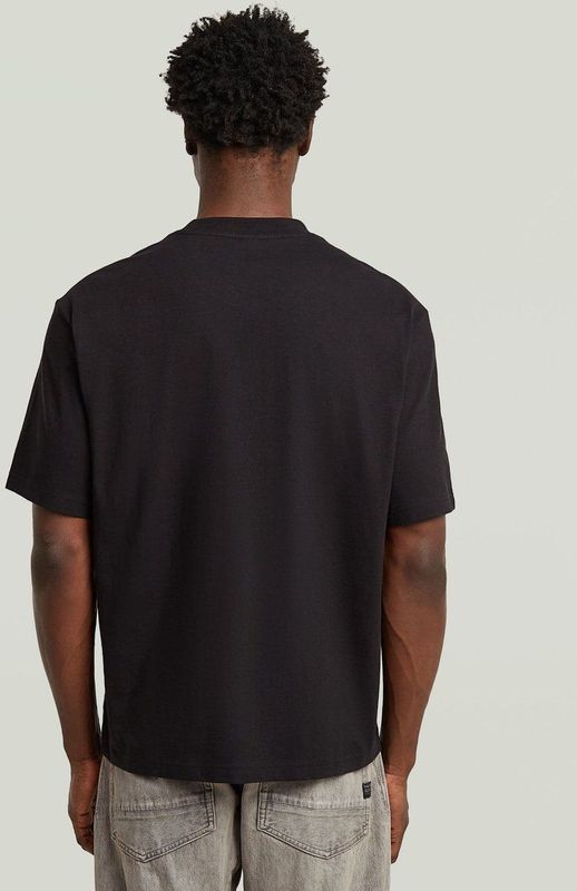 Boxy Base - T-shirt - Wit - Heren