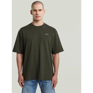 T-shirt - Effen - Katoen - Ronde Hals - Wijde Pasvorm