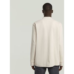 G-STAR - Shirt - Wit - Lange Mouw - Normale Pasvorm