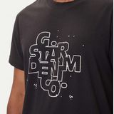 G-star - HD Print T-Shirt - Zwart - Heren - Katoen