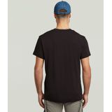 G-star - HD Print T-Shirt - Zwart - Heren - Katoen