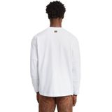 G-STAR - Constructed Loose - T-shirt - Wit - Heren