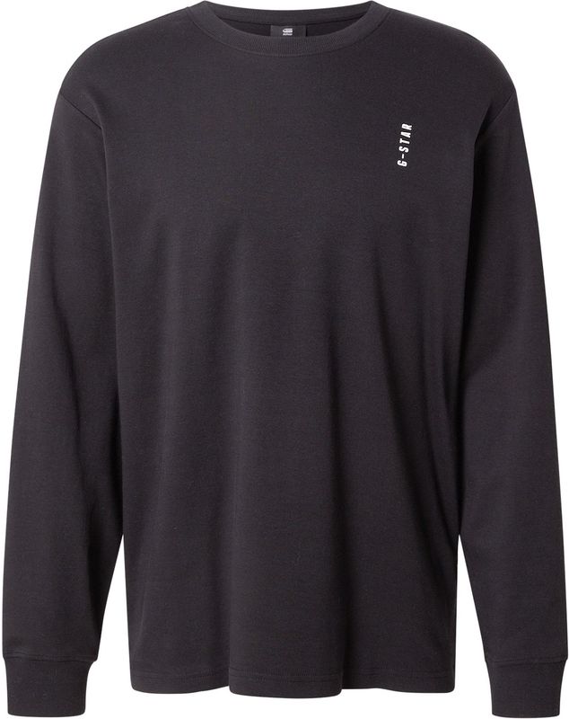 G-STAR - Shirt - Zwart/Wit - Lange Mouw - Ronde Hals