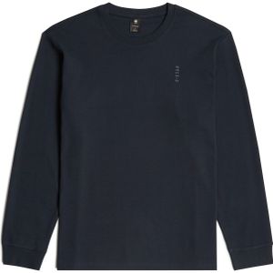 T-shirt - Wit - Back Embro Text Loose - Heren